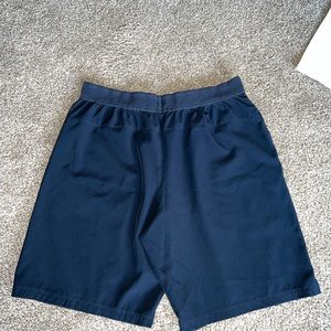 Mens Black Fabletics shorts- Size M 9” no liner